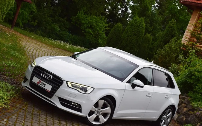 Audi A3 cena 57700 przebieg: 175000, rok produkcji 2013 z Limanowa małe 631